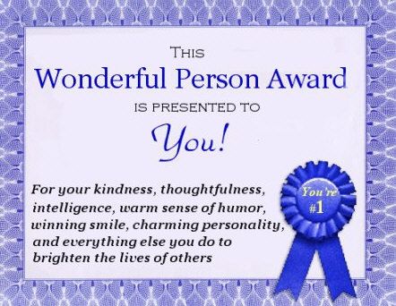 I think You are Wonderful! Funny Awards Certificates, Funny Certificates, Funny Awards, Psychic Medium Readings, You Are Wonderful, Love Spell That Work, Psychic Reader, The Lives Of Others, Friend Quotes