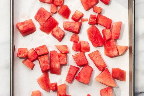 Watermelon Sherbet Recipe Watermelon Sherbet Recipe, Watermelon Sherbet, Sherbet Recipes, Electric Ice Cream Maker, Frozen Watermelon, Homemade Ice Cream Recipes, Refreshing Desserts, Watermelon Recipes, Flavor Enhancers