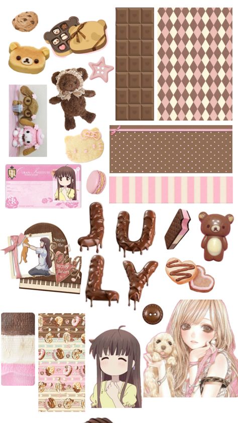 Choco girl aesthetic Choco Girl, Chocolate Baking, Really Cute Outfits, Aesthetic Stickers, Sugar Cookie, Cute Outfits, Kawaii