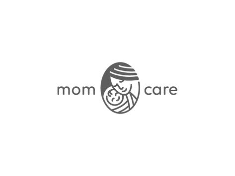 Mom Icon, Motherhood Logo, Child Care Logo, Doula Logo, Mom Logo, Baby Logo Design, Logo Online Shop, Hospital Logo, Foundation Logo