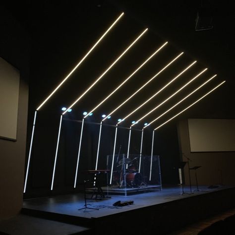 Church Lighting, Stage Lighting Design, Church Stage Design Ideas, Concert Stage Design, Sound Room, Church Interior Design, Stage Design Ideas, Led Stage, Tape Design