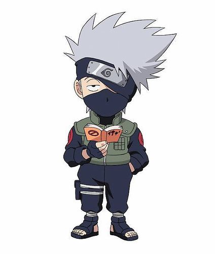 Naruto - Kakashi Super deformed by klingsi20, via Flickr Chibi Naruto Characters, Naruto Chibi, Naruto Sd, Chibi Wallpaper, Naruto Vs Sasuke, Naruto Images, Naruto Drawings, Naruto Sasuke Sakura, Wallpaper Android