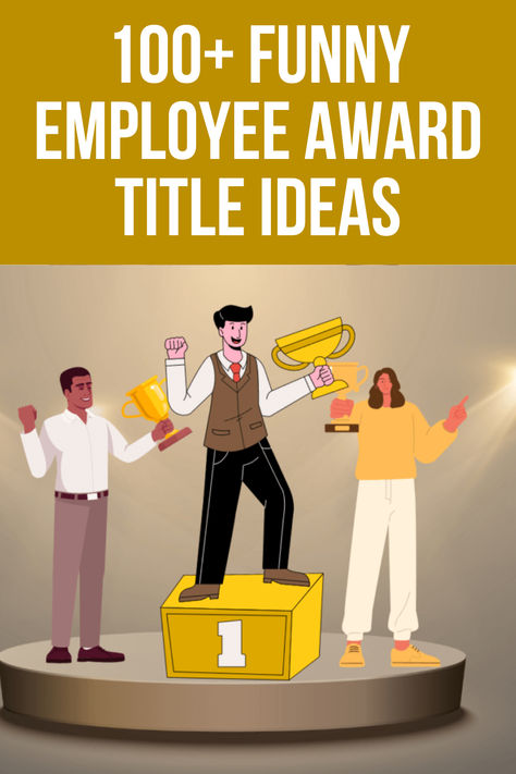 Office celebrations take on a whole new dimension when unconventional accolades are in the mix! While traditional honors like “Top Performer” carry their weight in gold, there’s something special about being recognized for your distinctive traits or untapped abilities. Employee Award Ideas, Office Superlatives Funny, Funny Employee Awards Ideas, Dundie Awards Ideas, Employee Of The Month Ideas, Funny Employee Awards Hilarious, Office Superlatives, Staff Awards Funny, Funny Award Titles