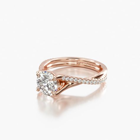 Gemstone Engagement Rings | JamesAllen.com Thick Band Engagement Ring, Gold Band Engagement Rings, Contemporary Engagement Rings, Engagement Sets, Pave Engagement Ring, Classic Engagement Rings, Round Diamond Engagement Rings, Heart Shaped Diamond, Cushion Cut Diamonds