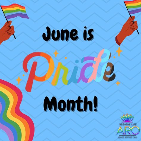 🌈 June is Pride Month 🌈 🏳️‍🌈 June is Pride Month, and ARO is celebrating the beauty of the LGBTQ+ community together in unity. 🏳️‍🌈 ARO wants all people to feel safe and seen, which is why people from all backgrounds and identities are welcome at ARO.  🏳️‍🌈 What are you waiting for? Volunteer today or support our life-saving efforts with a donation at abuserefuge.org/. Every dollar matters and makes a difference! #pridemonth #juneispridemonth #lgbtqpride #lgbtq #lgbtcommunity #lgbtqpride Feel Safe, Lgbtq Pride, Pride Month, Why People, Saving Lives, Care Tips, Our Life, The Beauty, Feelings