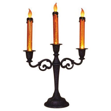 20 Awesome Halloween Items From Walmart — All Under $18!  Flickering Gothic Halloween Candelabra ($12) Halloween Candelabra, Halloween Lights, Gothic Halloween, Halloween Items, Smart Living, Book Illustrations, Halloween Home Decor, Haunted Mansion, Halloween House