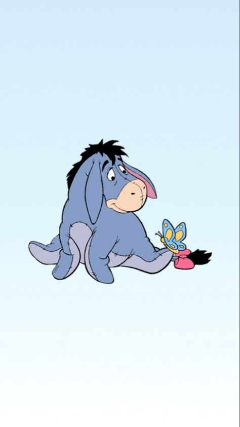 Cute Eeyore Wallpaper, Eeyore Wallpaper Iphone, Disney Screensaver, Eeyore Wallpaper, Luv Wallpaper, Eeyore Images, Best Friends Wallpaper, Disney Painting, Eeyore Pictures