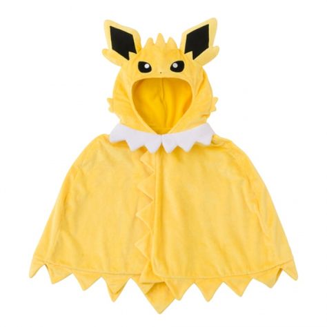 Photo1: Pokemon Center Sapporo 2017 Eevee Poncho Series Jolteon ver. Hooded Poncho (1) Fox Makeup, Pokemon Hat, Best Pokemon, Eevee Evolutions, Fandom Fashion, Pokemon Center, Dr Wardrobe, Hooded Poncho, Desired Reality