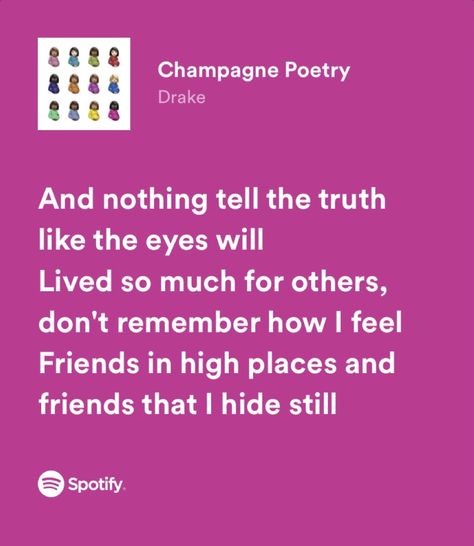 Drake - Champagne Poetry Champagne Poetry Drake, Champagne Poetry, Poetry Wallpaper, Drake Photos, Starbucks Recipes, Instagram Funny Videos, Visual Poetry, Instagram Funny, Tell The Truth