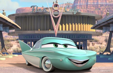 Flo from Cars Cars Movie Characters, Dapper Day Disneyland, Cars 2 Movie, Disney Dapper Day, Disney+ Icon, Cars Disney, Cars Characters, Disneyland Outfits, Disney Bound Outfits