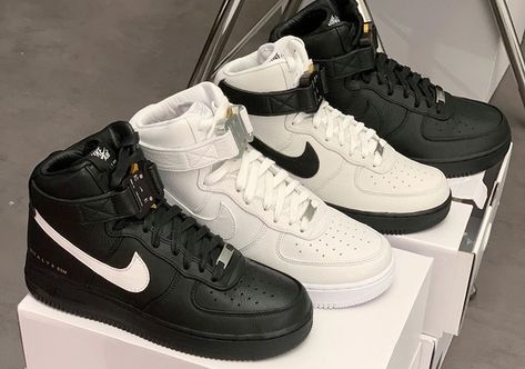 First Look: Alyx’s x Nike Air Force 1 High Collab Cheap Air Force 1, Matthew M Williams, Air Force 1 Shoes, Nike Boots, Nike Air Force 1 High, Air Force 1 High, Air Force One, 1017 Alyx 9sm, Air Jordan Sneakers