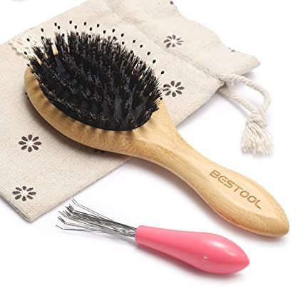 The best brush!!! This is the brush my young girls use. It detangles so well, works for wet and dry hair, restores natural health. Also safe for extension, weave & wig. I also have the full size brush for myself. Hairstyle Tools, Best Detangling Brush, Wooden Hair Brush, Boar Bristle Hair Brush, One Medical, Best Hair Brush, Scalp Problems, Boar Bristle Brush, Travel Hairstyles