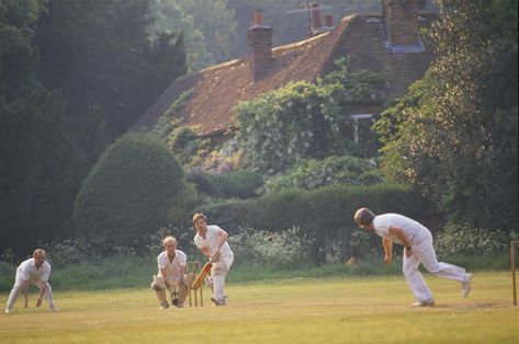 Cricket, whether at Lord's or on the village green, is the essence of the English summer — but it needs our help - Country Life Human Creatures, England Aesthetic, English Summer, Village Green, British Country, English Village, Landscape Concept, British Countryside, Mountain Life