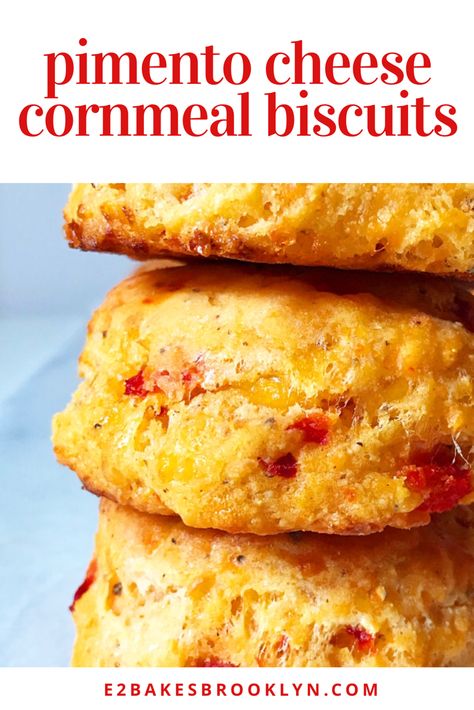 Pimento Cheese Corn Muffins, Pimento Cheese Cornbread Muffins, Pimento Cheese Biscuits Recipe, Pimento Cheese Cornbread, Recipes Using Pimento Cheese, Pimento Cheese Breakfast, Bacon Egg And Cheese Biscuits, Pimento Cheese Biscuits, Cornbread Dishes