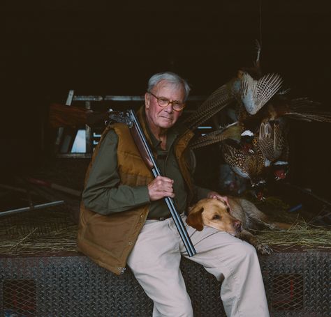 Hunting for Tom Brokaw with Covey Rise | The Filson Journal Tom Brokaw, Upland Hunting, Seneca Lake, Pheasant Hunting, Foreign Travel, Bird Hunting, Hunting Trip, High Water, Men's Wear