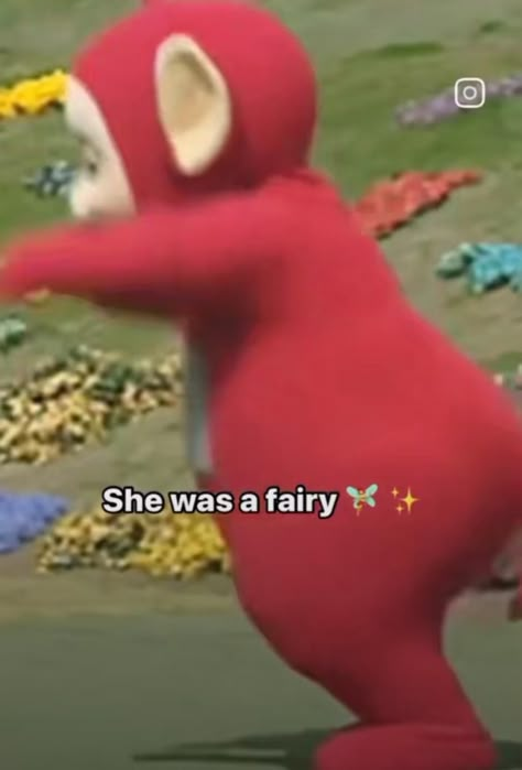 #meme #Teletubby #funnyclips The Most Funny Pictures, She Was A Fairy Teletubbies, Thick Of It, Teletubbies Makeup, Funny Relatable Things, Funny Random Pics, Relatable Videos Funny, Funny Teletubbies, Weird Funny Pics