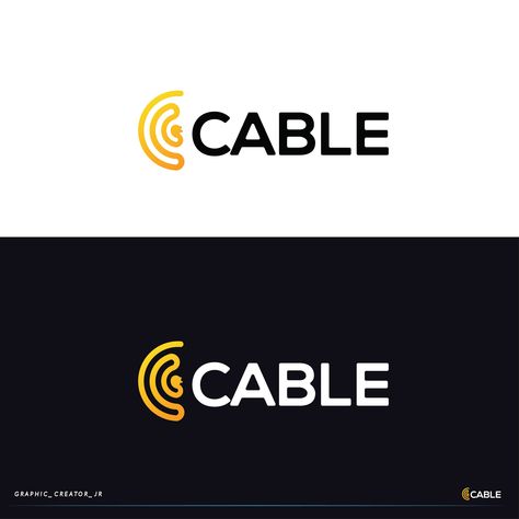 its a cable logo. Cable Logo, Cable Wire, Corporate Design, Emblem Logo, Branding Design, Company Logo, Tech Company Logos, The Creator, Cable