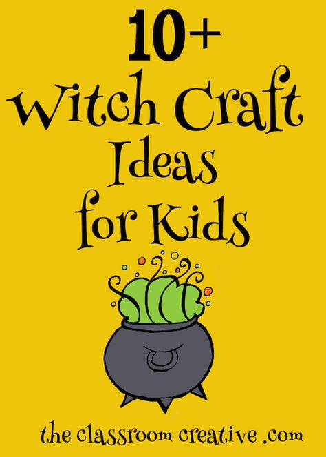 We have a round-up of witch craft ideas for your kids this Halloween! Halloween Witch Crafts, Pagan Family, Pagan Parenting, Spiritual Activities, Spelling For Kids, Witch Crafts, Crafts And Activities For Kids, Witch Craft, Craft Ideas For Kids