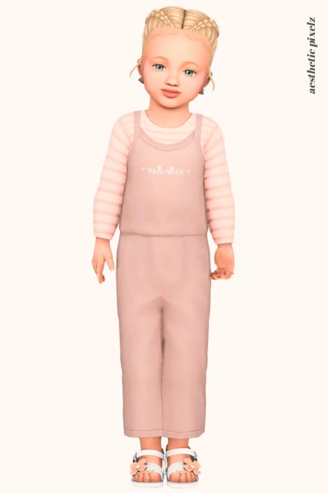 a sims 4 toddler girl wearing a toddler cc everyday outfit Sims 4 Babysitter Mod, Sims 4 Everyday Cc, Infant Maxis Match Cc, Sims 4 Cc Infants Patreon, Sims 4 Cc Bb, Sims 4 Cc Toddler Clothes Maxis Match, Sims 4 Mods Infants, Sims 4 Cc Patreon Toddler, Sims 4 Toddler Cc Patreon