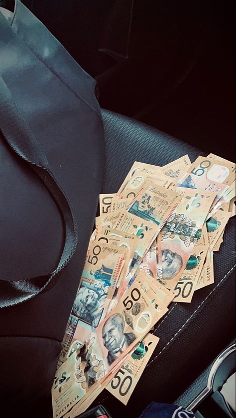 Aussie Money Aesthetic, Australian Dollars Aesthetic, Money Aesthetic Australia, Australian Money Aesthetic, Uang Dollar, Australia Dollar, Australia Money, Money Australia, Manifestation 2024