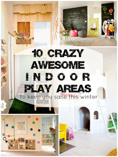 Dat kasteeltje in de hoek van de kamer! Gaaf idee voor Kinderkamer! Awesome Playroom, Basement Playroom, Indoor Kids, Indoor Play Areas, Playroom Design, Play Areas, Play Spaces, Indoor Fun, Inside Design