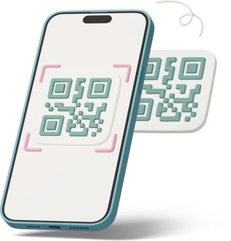 Qr Code Illustration, Code Illustration, College Pictures, Icon Set Design, Certificate Background, Waves Icon, First Youtube Video Ideas, Overlays Instagram, 3d Scanning