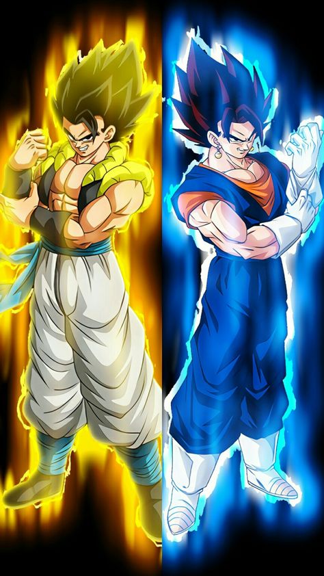 Vegito And Gogeta, Gogeta Vs Vegito, Goku Characters, Painting Dragon, Goku Ssj4, Ball Painting, Image Dbz, Gogeta And Vegito, Dragon Ball Painting