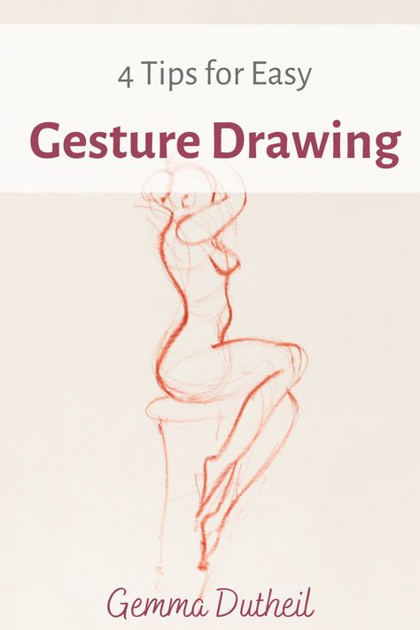 Gesture Drawing For Beginners, Gesture Drawing How To, Anatomy Sketches Study Beginners, Gesture Drawing Practice, Gesture Drawing Examples, How To Figure Draw, Simple Life Drawing, Beginner Drawing References, How To Draw Gesture