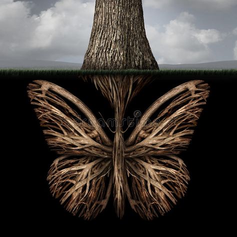 Creative Roots. Concept as a tree with a root shaped as a butterfly as a powerfu , #Sponsored, #root, #shaped, #butterfly, #tree, #Creative #ad Butterfly Concept, Butterfly Tree, Nature Posters, Tree Roots, The Masterpiece, Posters And Prints, A Butterfly, Butterfly Tattoo, Framed Canvas Art