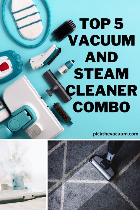 BISSELL 2747A simply hits all the checkmarks of a good cleaner combo. Powerful, durable, easy to use and comes with accessories as well. All in all, a solid choice. The vacuum and steam cleaner combo works like a wet dry vacuum. You can vacuum larger debris and give your floors a deep clean with the steam mop. Since you essentially get two appliances built into one, it makes your job easier. The use of steam also kills germs and sanitizes your floors. There are mop attachments you can use. Rainbow Vacuum Cleaner, Best Steam Mop, Rainbow Vacuum, Steam Vacuum Cleaner, Bissell Vacuum, Best Cleaner, Floor Scrubber, Handheld Steamer, Steam Cleaner