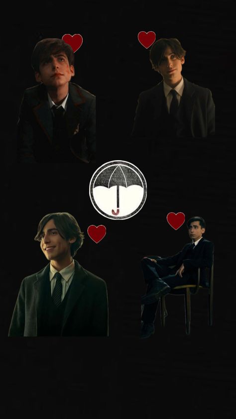 From umbrella academy Umbrella Academy Wallpaper, Under My Umbrella, Aidan Gallagher, Umbrella Academy, Cute Wallpapers, Umbrella, Quick Saves