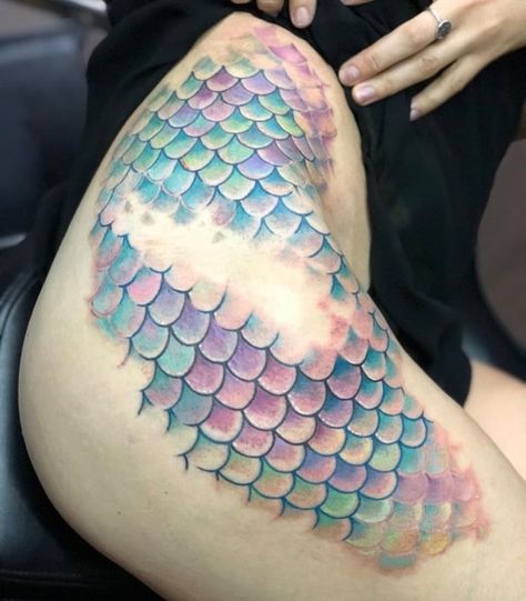 The Filthy Mermaid on Instagram: “Obsessed with these MERmazing scales by @juliaseizure!😍⁠ .⁠ .⁠ .⁠ #ink #tattoos #inked #art #tattooed #tattooartist #tattooart #tattooist…” Scales Tattoo, Mermaid Scales Tattoo, Mermaid Sleeve Tattoos, Feminine Tattoo Sleeves, Scale Tattoo, Forearm Sleeve Tattoos, Leg Sleeve Tattoo, Mermaid Tattoos, Best Sleeve Tattoos