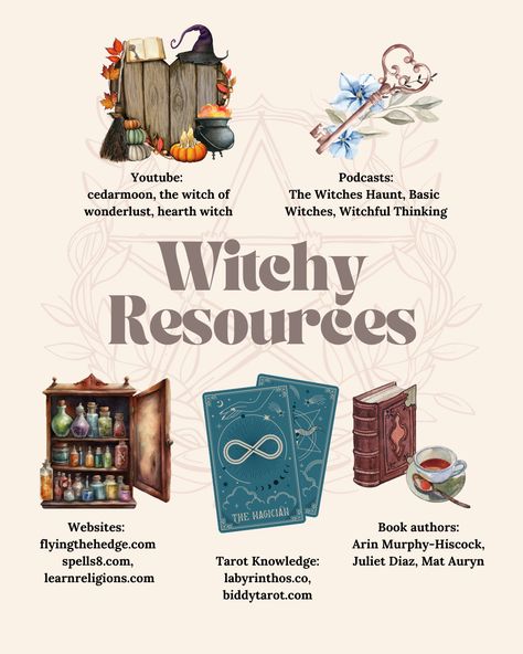 Witchy Things To Do On The First Of The Month, Witch Things To Do On The First Of The Month, I Want To Be A Witch, How To Become A Witch For Beginners, How To Be A Witch Beginners, Beginner Witch Supplies, Things To Research As A Beginner Witch, Witchy Podcasts, Eclectic Witch Aesthetic