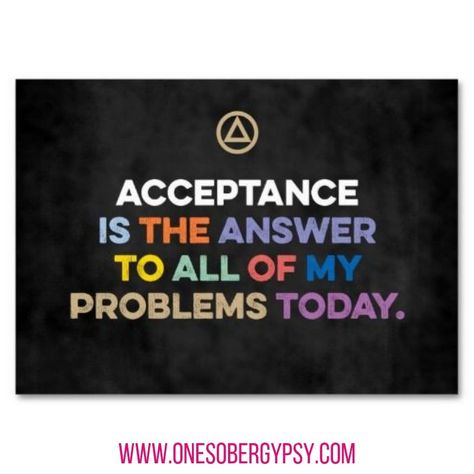 One of the best big book quotes ever. 💐 #sobergoals  #gratitude #recovery #soberlife #alcoholicsanonymous #NA #12stepping #twelvesteps Aa Slogans, Acceptance Prayer, Aa Big Book, Problem Quotes, Aa Quotes, 12 Steps Recovery, Recovering Addict, Recovery Inspiration, Recovery Quotes