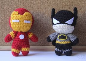 Hey everyone! I’m sorry I’ve been away for so long, I guess school work got the best me in the past few months. Although I haven’t published in a while, don’t think I didn&#… Free Marvel Crochet Patterns, Crochet Pig Keychain Pattern Free, Crochet Marvel Keychain, Super Hero Crochet Patterns Free, Ironman Crochet Pattern Free, Crochet Marvel Patterns Free, Crochet Batman Free Pattern, Marvel Crochet Patterns Free, Things To Crochet For Men