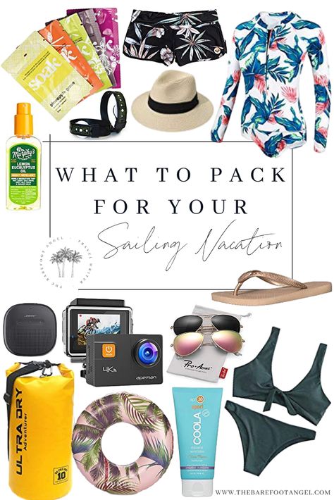 What to pack for your sailing vacation! (And what to leave at home) A sailing holiday can be the trip of a lifetime, but you need to bring the right items! British Virgin Islands Sailing, British Virgin Islands Vacations, Bvi Sailing, Sailing Aesthetic, Tortola British Virgin Islands, Virgin Islands Vacation, Catamaran Charter, Sailing Holidays, Travel Capsule