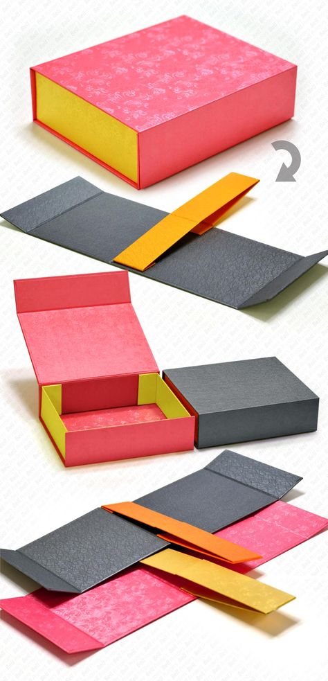 Bag Paper Design, Rigid Box Design, Luxury Packaging Design Boxes Creative, Luxury Clothing Packaging, Book Box Design, Box Packaging Design Ideas, Hardbox Packaging, Foldable Packaging, Hard Box Packaging