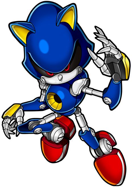 Metal Sonic is a robotic Sonic created by Dr. Robotnik and has appeared in various Sonic games and spin-offs. Big The Cat, Sonic Generations, Sonic Dash, Metal Sonic, Sonic Unleashed, Giant Bomb, Game Sonic, Sonic Mania, Rouge The Bat