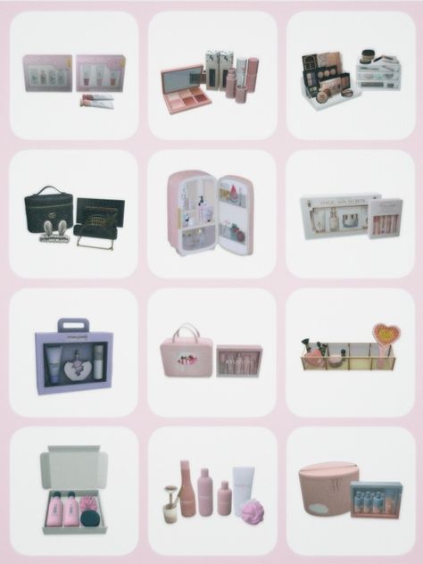 Makeup & skincare clutter sims 4 cc Sims 4 Cc Paper Clutter, Sims 4 Makeup Furniture Cc, Sims 4 Makeup Furniture, Sims Makeup Clutter, Self Care Sims 4 Cc, Sims 4 Cc Laundry Room Clutter, Sims 4 Beauty Clutter, Sims 4 Cc Make Up Clutter, Sims 4 Makeup Cc Clutter