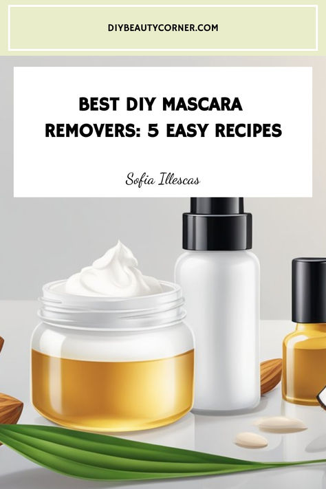 Best DIY Mascara Removers: 5 Easy Recipes Remove Mascara, Homemade Mascara, Homemade Makeup Remover, Waterproof Mascara Remover, Mascara Remover, Diy Mascara, Makeup Removers, Homemade Makeup, Eco Friendly Beauty