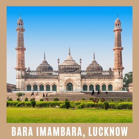 Bara Imambara, Lucknow Travel Guide Imambara Lucknow, India Tour, Short Trip, Unforgettable Memories, Agra, India Travel, Tour Packages, 18th Century, Taj Mahal