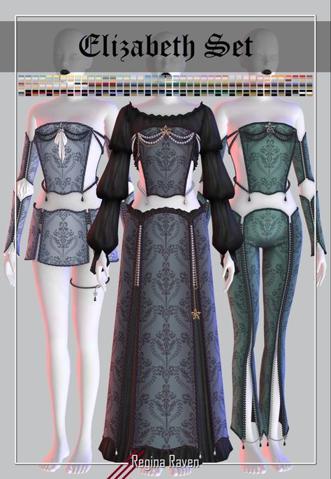 Sims 4 Corset, Sims 4 Cc Goth, Sims Medieval, The Sims 4 Packs, Tumblr Sims 4, Sims 4 Cc Folder, Sims 4 Gameplay, Sims 4 Dresses, Sims 4 Characters