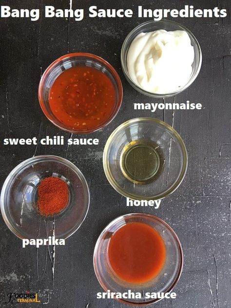 Bang Bang Sauce Recipe, Shrimp Sauce Recipes, Bang Bang Sauce, Bang Bang Chicken, Bonefish Grill, Mayo Recipe, Mayo Sauce, Bang Bang Shrimp, Shrimp Sauce