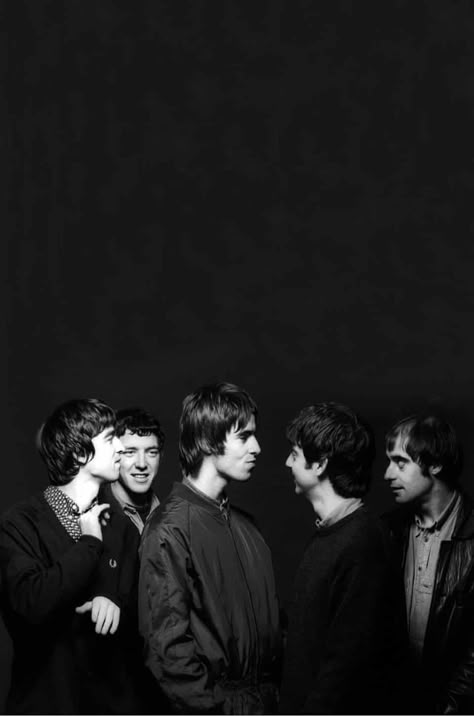 Oasis: the early years – in pictures | Music | The Guardian Rock Band Photos, Oasis Album, Band Photoshoot, Liam And Noel, Oasis Band, Band Photography, Band Wallpapers, Band Pictures, I'm With The Band