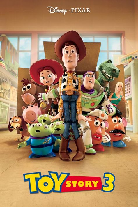 Toy Story 3 (2010) Old Kids Shows, New Animation Movies, Old Cartoon Shows, Good Animated Movies, Animated Movie Posters, New Disney Movies, Cartoon Character Costume, Toy Story Movie, Japanese Animated Movies