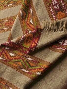 Kullu shawl from Himachal Pradesh Tribes Of The World, Welcome Winter, Himachal Pradesh, Wool Shawl, Scarf Design, Sheep Wool, Plaid Scarf, Borders, Sheep