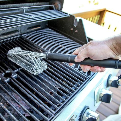 Cleaning Bbq Grill, Grill Cleaner, How To Clean Bbq, Grill Cleaning, Stainless Steel Bbq Grill, Best Cleaner, Grill Brush, Stainless Steel Bbq, Barbecue Tools