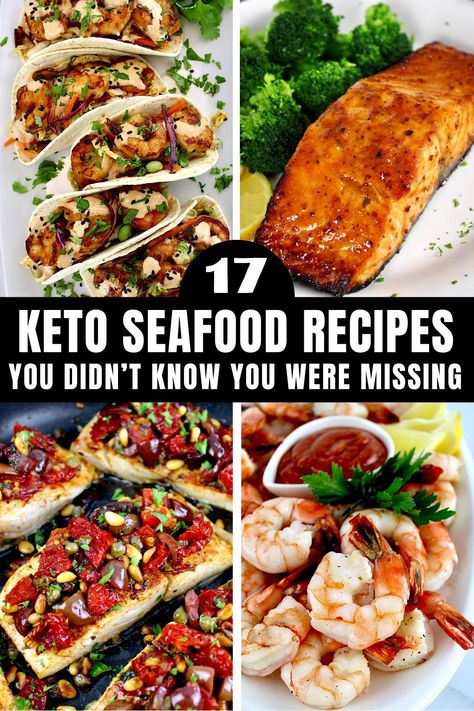 Enjoy all your seafood favorites from shrimp and salmon, to snapper and mahi mahi with zero guilt. These easy Keto recipes are chock full of great flavor and will have your family asking for seconds! Homemade Cocktail Sauce, Keto Seafood Recipes, Something Good To Eat, Keto Seafood, Low Carb Recipes Keto, Low Carb Casseroles, Baked Cod, Baked Shrimp, Shrimp Seasoning