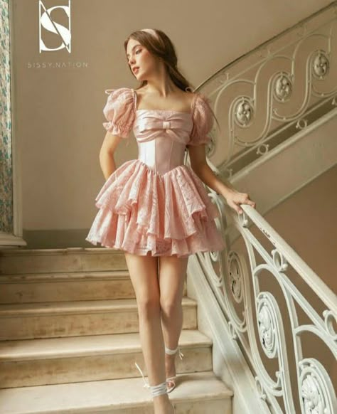 Princess Dress Short, Short Princess Dress, Princess Vibes, Creative Freedom, Girly Dresses, Pretty Prom Dresses, Hoco Dresses, Fancy Outfits, Birthday Dresses