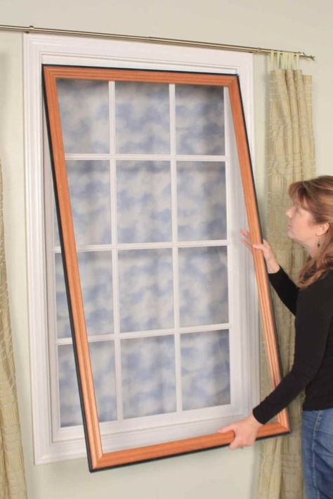 Window Insulation Diy, Diy Insulation, Storm Windows, Home Insulation, Indoor Window, Home Fix, Diy Christmas Decorations, Best Insulation, Diy Window